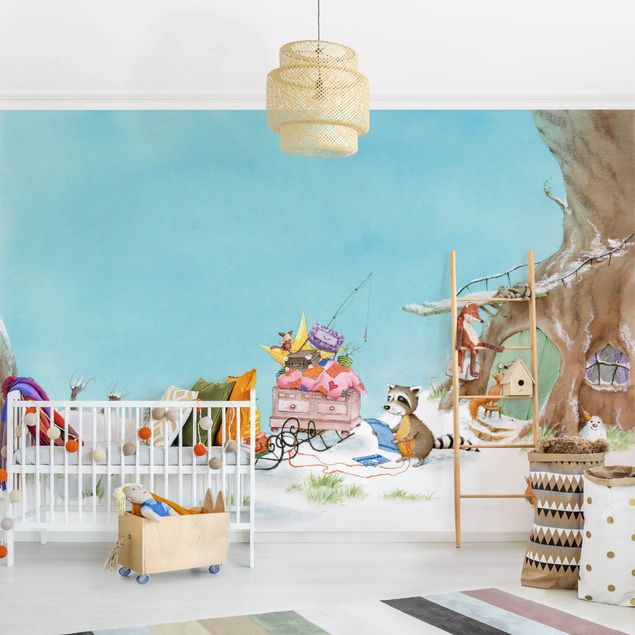 Decoração para quarto infantil Vasily Raccoon - Vasily Moves