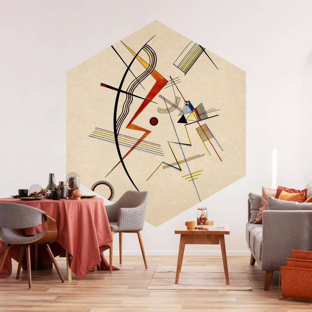 papel de parede moderno para sala Wassily Kandinsky - Annual Gift