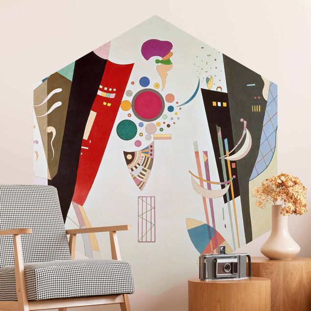 decoraçoes cozinha Wassily Kandinsky - Mutual Harmony