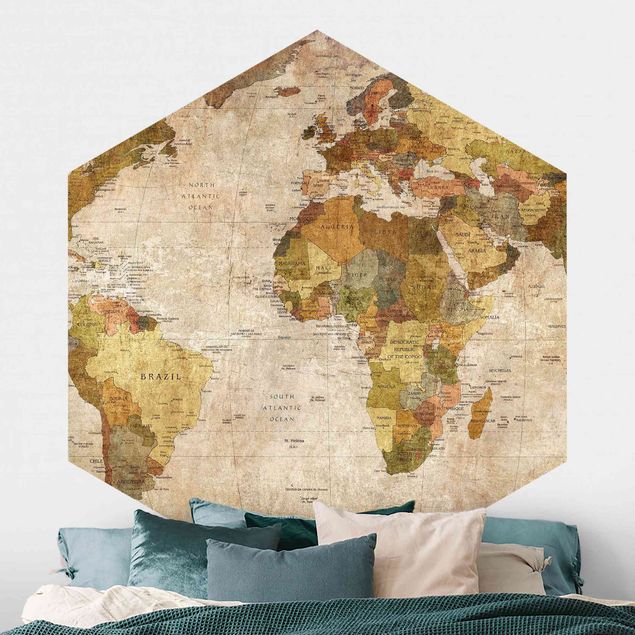 decoraçao cozinha World Map