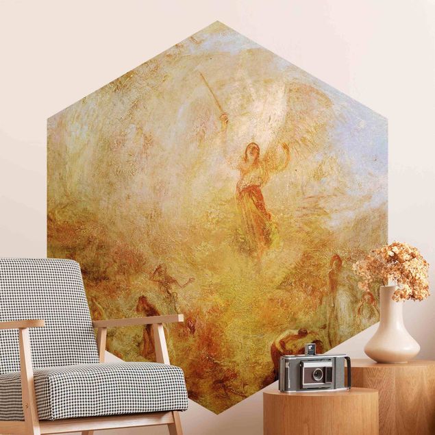 Quadros movimento artístico Romantismo William Turner - The Angel Standing in the Sun