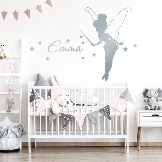 decoração quarto bebé Customised text Fairy dust