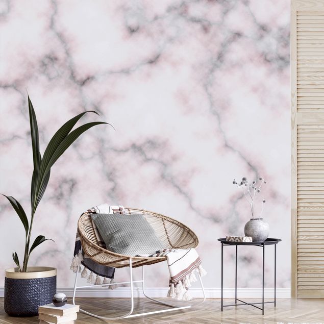 papel parede marmore Delicate Marble Look