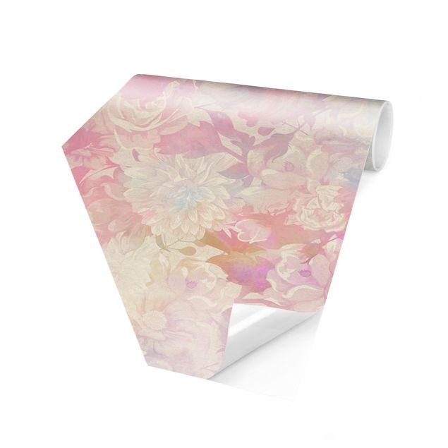 papel parede de flor Delicate Blossom Dream In Pastel