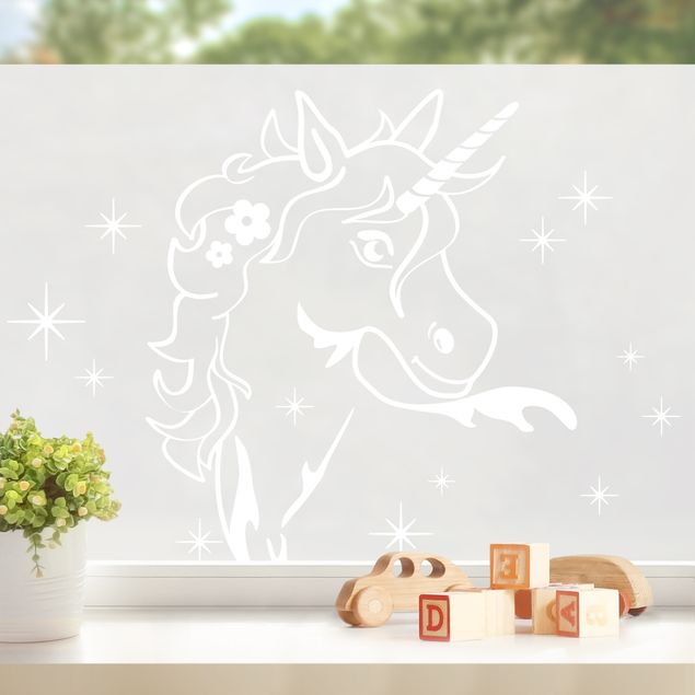 decoração para quartos infantis Magical Unicorn II