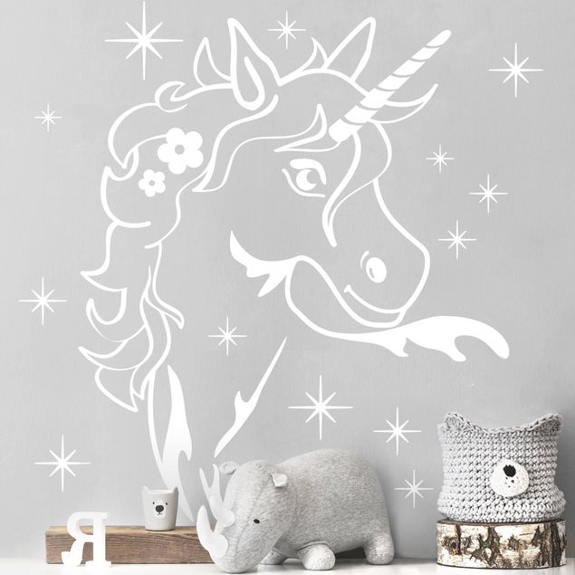 adesivos de parede Magic Unicorn