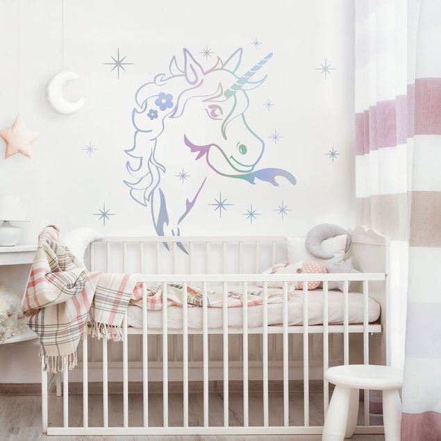 decoração para quartos infantis Magic Unicorn