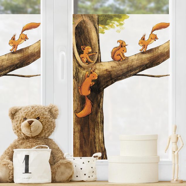 decoração quarto bebé Home Of Squirrels
